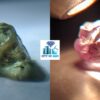 Rare Natural Chrysoberyl Alexanderite Rough Gemstones Couple - city of gem Ratnapura