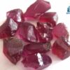 Elahera Garnet - Ceylon Natural Rhodolite Garnet Rough Gemstones Lot - city of gem Ratnapura