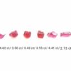 Elahera Garnet - Ceylon Natural Rhodolite Garnet Rough Gemstones Lot - city of gem Ratnapura