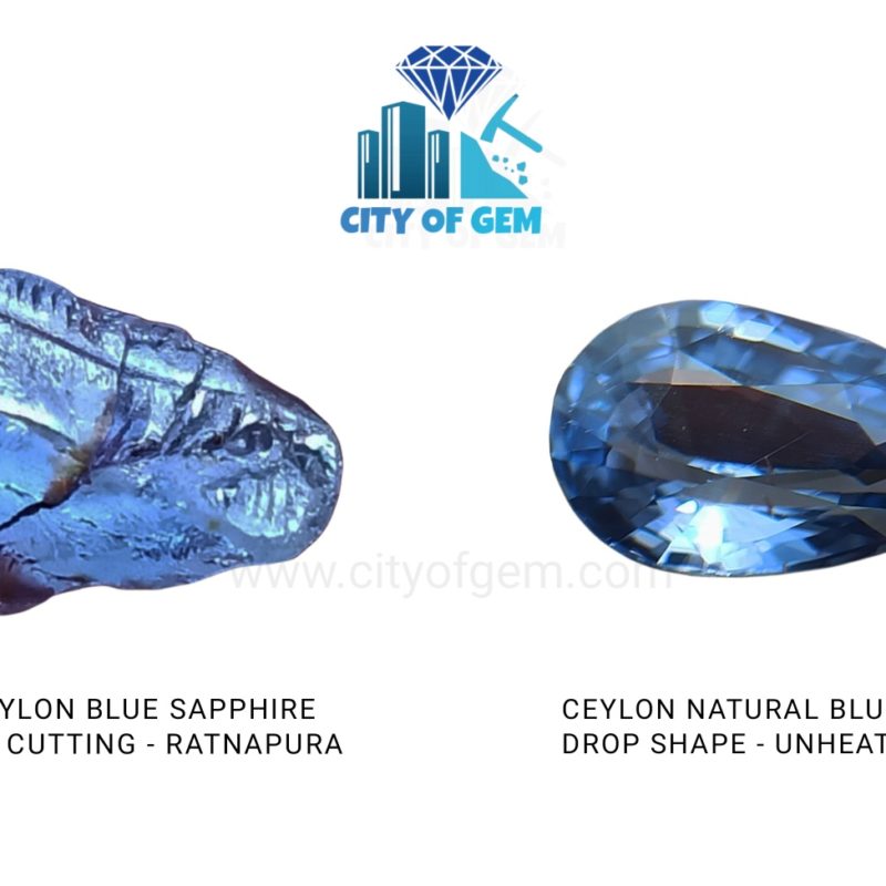 Another Successfully Completed Custom Inquiry – Ceylon Natural Unheated Blue Sapphire from Ratnapura Tunnel Mining, Sri Lanka