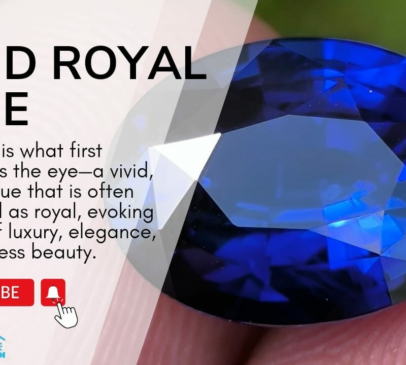 A Royal Treasure: The 5.00 ct Plus Vivid Royal Blue Sapphire from Ratnapura, Sri Lanka