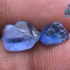 Facet Grade Ceylon Natural Blue Sapphire Rough Couple