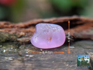 Ceylon Natural Pink Star Sapphire Rough Gemstone ( glass body type රතු ආරුනූල් )