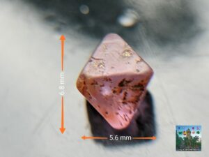 Natural Pink Spinel Complete Cubic Crystal