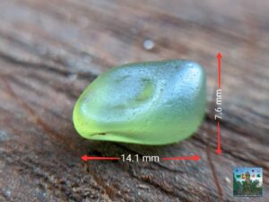 CEYLON NATURAL OLIVE GREEN ZIRCON ROUGH GEMSTONE