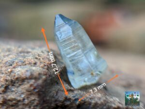 Ceylon Natural Heating Sapphire "ottu" Crystal