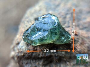 Ceylon Natural Kornerupine Rough Gemstone