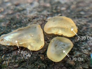 CEYLON NATURAL YELLOW SAPPHIRE ROUGH LOT