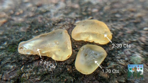 CEYLON NATURAL YELLOW SAPPHIRE ROUGH LOT