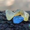 CEYLON NATURAL BLUE SAPPHIRE AND YELLOW SAPPHIRES LOT - city of gem Ratnapura