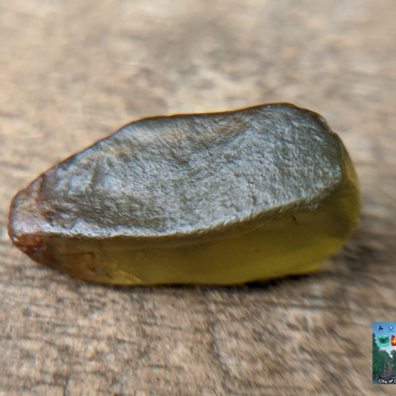 CEYLON NATURAL OLIVE GREEN ZIRCON ROUGH GEMSTONES