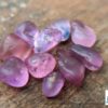 CEYLON NATURAL PINK SAPPHIRE ROUGH GEMSTONES LOT - city of gem Ratnapura