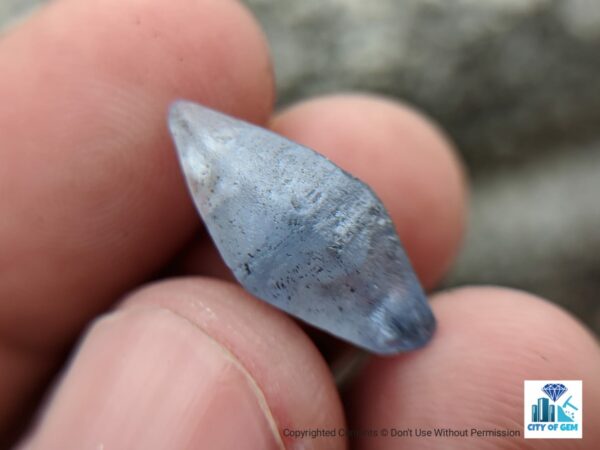 Ceylon Natural Blue Sapphire Crystal - city of gem Ratnapura