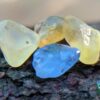 CEYLON NATURAL BLUE SAPPHIRE AND YELLOW SAPPHIRES LOT - city of gem Ratnapura