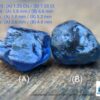 Ceylon Natural Royal Blue Sapphire Rough Gemstone - city of gem Ratnapura