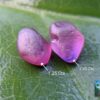 CEYLON NATURAL PINK SAPPHIRE ROUGH GEMSTONE COUPLE - city of gem Ratnapura