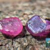 CEYLON NATURAL SAPPHIRE ROUGH GEMSTONE LOT ( රතු ලොට් )- city of is Ratnapura