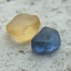 CEYLON NATURAL BLUE SAPPHIRE AND YELLOW SAPPHIRE COUPLE - city of gem Ratnapura