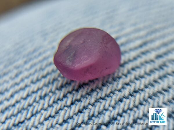 CEYLON NATURAL PINK SAPPHIRE ROUGH GEMSTONE - city of gem Ratnapura