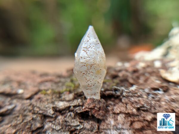 Ceylon Natural geuda Heating Sapphire Crystal - city of gem Ratnapura