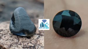 Ceylon Natural Dark Blue Sapphire- city of gem Ratnapura