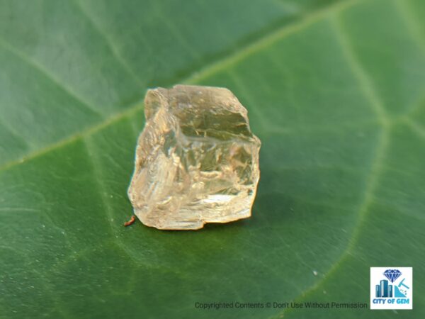 Ceylon Natural Fibrolite Rough Gemstone - city of gem Ratnapura
