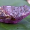 Ceylon Natural Pinkish-purple Sapphire Crystal ( Rough Glass Body ) - city of gem Ratnapura