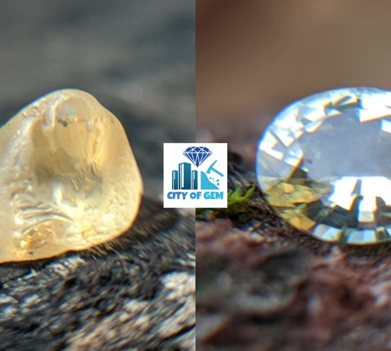 Another successfully completed Yellow Sapphire from City of Gem Online Store!