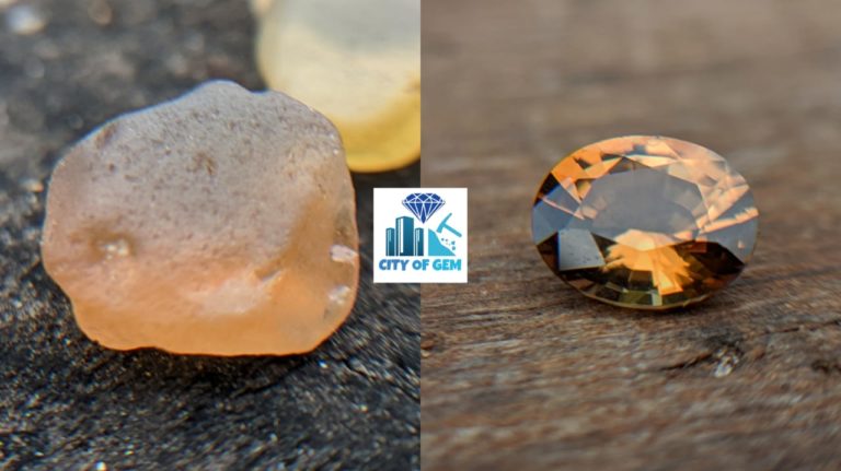 Natural sinhalite- city of gem Ratnapura