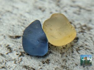CEYLON NATURAL BLUE SAPPHIRE AND YELLOW SAPPHIRE COUPLE - city of gem Ratnapura