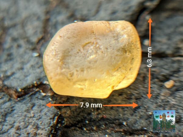 CEYLON NATURAL YELLOW SAPPHIRE ROUGH GEMSTONE - city of gem Ratnapura