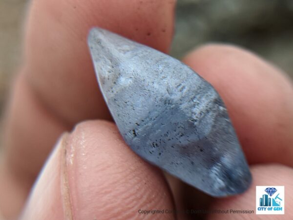 Ceylon Natural Blue Sapphire Crystal - city of gem Ratnapura