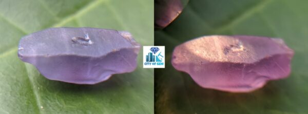 Ceylon Natural Colour Shifting Sapphire Crystal - city of gem Ratnapura