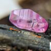 Ceylon Natural Pink Sapphire and Yellow Sapphire Shiny Glass Body Crystal Couple - city of gem Ratnapura