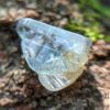 Ceylon Natural Light Blue Sapphire Glass Body Twin Crystal - city of gem Ratnapura