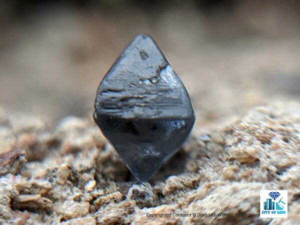 Natural Blue Spinel Complete Crystal - city of gem Ratnapura