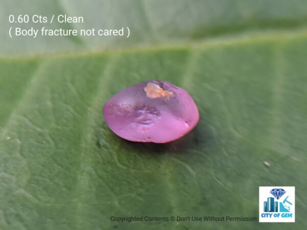 CEYLON NATURAL PINK SAPPHIRE ROUGH GEMSTONES LOT - city of gem Ratnapura