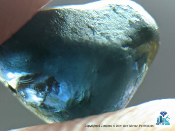 Ceylon Natural Dark Blue Sapphire kaka blue කාක නිල් - city of gem Ratnapura