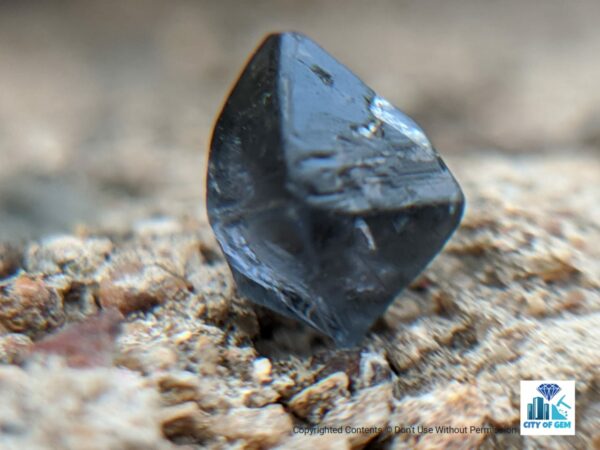 Natural Blue Spinel Complete Crystal - city of gem Ratnapura