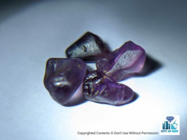 Ceylon Natural Colour Change Sapphire Rough Gemstones Lot - city of gem Ratnapura