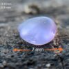 Ceylon Natural Colour Shifting Sapphire Rough Gemstone ( Colour shifting Violet to Pink ) - city of gem Ratnapura