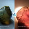 Very Rare Natural Chrysoberyl Alexanderite Cat's Eye Rough Gemstone - city of gem Ratnapura