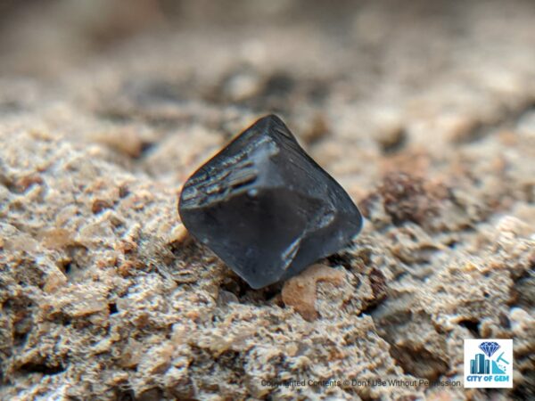 Natural Blue Spinel Complete Crystal - city of gem Ratnapura