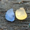 CEYLON NATURAL BLUE SAPPHIRE AND YELLOW SAPPHIRE COUPLE - city of gem Ratnapura
