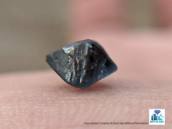 Natural Blue Spinel Complete Crystal - city of gem Ratnapura