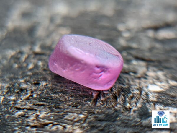 CEYLON NATURAL PINK SAPPHIRE ROUGH GEMSTONE - city of gem Ratnapura