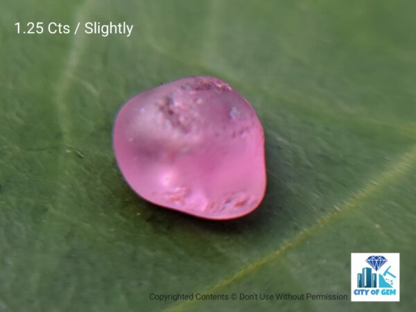 CEYLON NATURAL PINK SAPPHIRE ROUGH GEMSTONES LOT - city of gem Ratnapura
