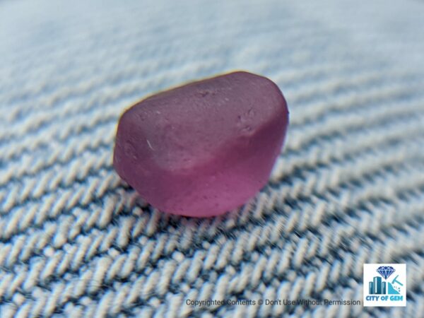 CEYLON NATURAL PINK SAPPHIRE ROUGH GEMSTONE - city of gem Ratnapura