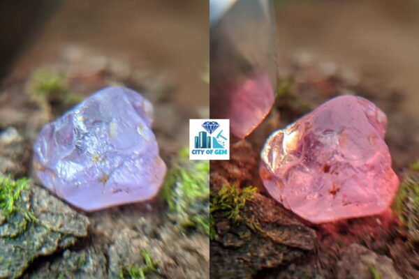 Ceylon Natural Colour Change Sapphire - city of gem Ratnapura