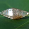 Ceylon Natural Double Terminated Colourless Sapphire Complete Crystals (Shiny glass body ) - city of gem Ratnapura
